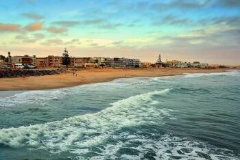 First light, Swakopmund, Namibia