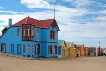 Street in Lüderitz, Namibia