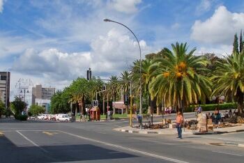 Independence Avenue, Windhoek, Namibia
