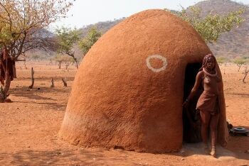 Himba girl, Kunene Region, Namibia