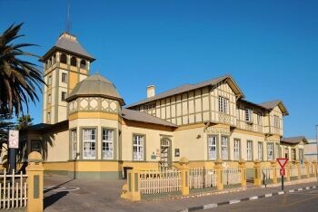 The Woermannhaus in Swakopmund, Namibia