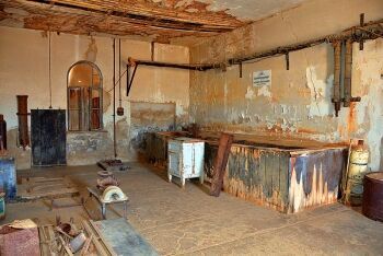 Ice factory, Kolmanskop, Namibia