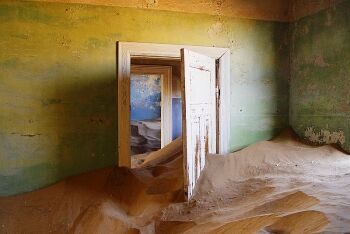 Ghost town, Kolmanskop, Namibia