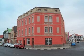Haus Hartmann (1909) in Lüderitz, Namibia