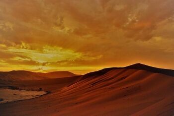 Sand dunes, Namibia